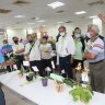 台灣蘭花產銷發展協會統包協辦，於台南進行參賽蘭花評審作業。
